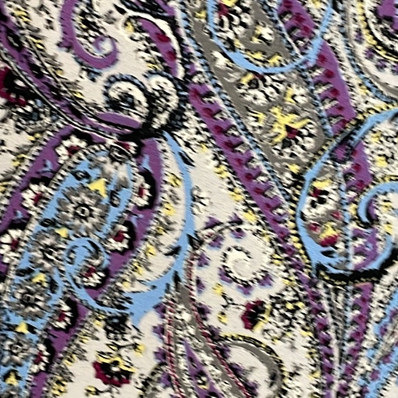 J Jill Adara Violet Paisley Wrapped-Back TUNIC (Size L) - Picture 6 of 9